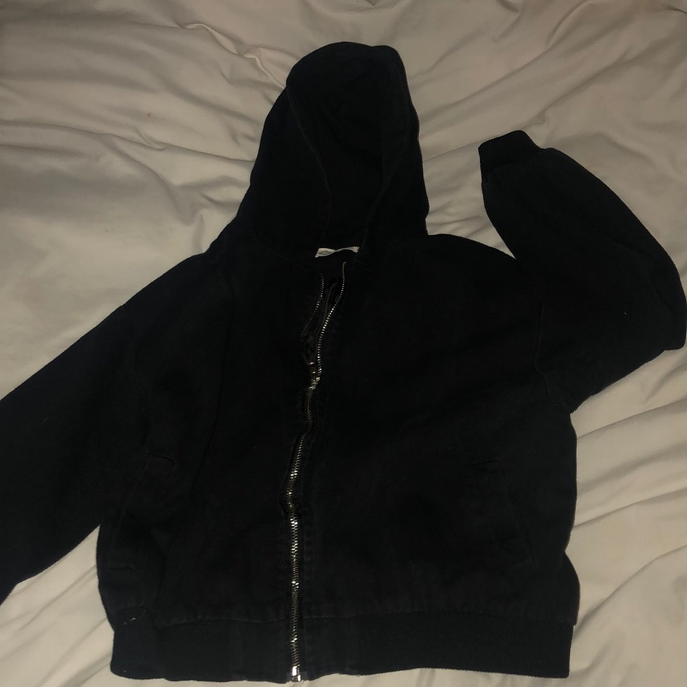 Crop Half-ish sleeve jacket